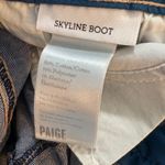 Paige  Skyline Boot Jeans Dark Wash Women's Size 29 Denim Classic‎ Photo 7