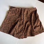 The Limited cheetah animal print circle skirt brown and black xs Photo 1