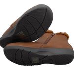 COMFORT VIEW TANSY BROWN LEATHER-LIKE LIGHTWEIGHT BOOTS SIZE 7M Photo 1
