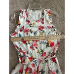 Gal Meets Glam  Beverly Cotton Floral Cropped Jumpsuit Size 6 Cute Preppy Party Photo 4