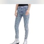 7 For All Mankind  Light Blue Skinny Jeans Photo 5