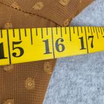 Taylor Women's Orange Polka Dot Ruffle Midi Dress Size 2 Party Cocktail Photo 8