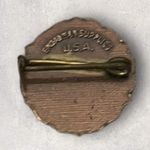 Vintage Baptist Sunday School Religious Copper Pin Broadman Supplies USA Brown Photo 1