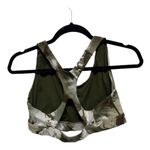 Athleta Ultimate Printed Bra Green Multicolor Size Large Athletic Workout Bra Photo 2