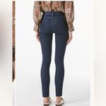 frame denim Le One Skinny Keller Dark Blue Ankle length Jeans size 29 or 2 Photo 13