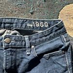 Gap 1969 Real Straight Leg Dark Wash Jeans Women’s 27 Mid Rise Classic Denim Y2K Blue Photo 13