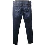 Kancan Distressed‎ Skinny Jeans Dark Wash Denim Ripped Juniors Size Blue Size 29 Photo 1