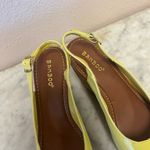 Bamboo  Vesper 10 bright yellow cork wedge sandal Photo 4