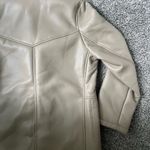 ASTR NWT  the label tan leather jacket with fit lining Photo 9