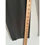 Eileen Fisher Eileen Fisher Washable Stretch Crepe Olive Green Pull On Ankle Pants M Stretch Photo 9