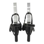 Tory Burch  Black Pointed Toe Patent Crocs Sling Back High Heels Pumps Shoes 7M Photo 4