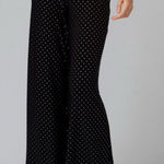 Nine West black and gold studded wide leg flowy palazzo pants size 1X NWT Photo 0