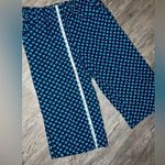 Ruby Rd. Navy and Teal Maxi Skirt White Size L Photo 5