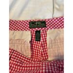 Ralph Lauren Lauren Active Ralph Lauren Gingham Golf Shorts Pink White Size 8 Photo 3