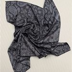 GOT Bandana Scarf – Black Paisley Print Photo 0