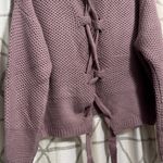 Charlotte Russe Dusty Pink Knit Sweater Photo 4