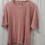 Marc New York  Short Sleeve Pink Top Size XL Photo 2