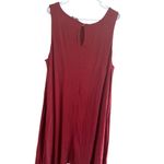Cato  Women's Mini Dress - Rich Burgundy Photo 2