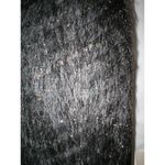 New NWT $498 Womens Black Silk Fringe Skirt Worth NY 8 York Metallic Silver Photo 1