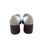 MIA Dalilah Chunky Loafers White Size 9 Photo 5
