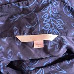 Victoria's Secret Navy and Lavender silk sleep shirt Photo 3
