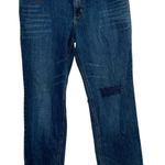 Tommy Hilfiger Vintage 2004  100% Cotton‎ Straight Leg Distressed Denim Size 12 Photo 0