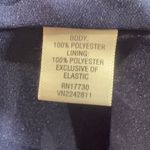 Xhilaration Beautiful navy blue and pink floral empire waist strapless maxi dress size small Photo 5