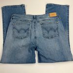 Edwin Lark Ankle Boot Kick Jean Paradigm Wash 27” Inseam Mid Rise Size 32 Waist Blue Photo 7