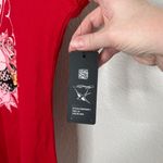 Ed Hardy Womens Retro Y2k Inspired Red Cobra Rib Tank Dress Size XL Photo 5