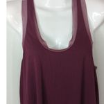 PINK - Victoria's Secret Sport Purple Mesh Trim Racerback Tank Size S Photo 1