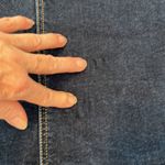 Tommy Hilfiger Tommy Jeans mini skirt w/ rhinestone trim slit in back Photo 14