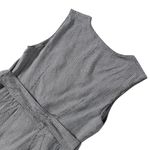 MATTHEW BRUCH Apron Mini‎ Dress in Black Repaired Size M Photo 5