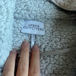 Urban Outfitters Pink and Gray Reversible Sherpa Fleece Jacket Photo 1