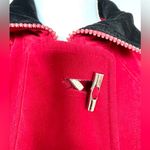 Fleet Street Fleet St. LTD Red Coat | GUC | Faux Suede Outer | Lined | Red | Warm | Long Photo 2