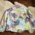 ASOS DISNEY The Lion King X design cropped denim jacket coord Simba Embroidered Photo 5