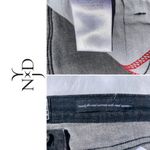 NYDJ Grey Cropped High Waist Skinny Jeans Photo 9