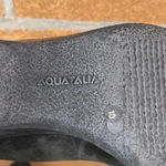 Aquatalia  suede back zip wedge short boots Sz 10 Photo 4