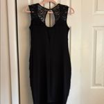 Enfocus Studio NWT 🔥  Black Cut Out Tiered Bodycon Dress size 6 Photo 3