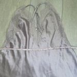 Victoria's Secret  chemise lilac light lace low‎ back sexy sheer bow size small Photo 3
