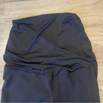 Isabel Maternity Over Belly Active Maternity Bike Shorts  Black M Photo 2