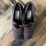 Vittorio Ricci Studio Brown Ruched Leather Heels Size 7.5 Photo 3