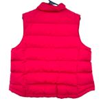 Talbots  Size XL Petites Vest Red Puffy‎ Down Insulated Winter Quilted Outerwear Photo 1
