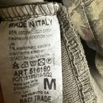 Baci Womens Floral Camo Jacket Blazer Y2K Steampunk Military Size Medium Green Photo 4