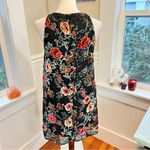 Miss Me Black Burnt Out Velvet Floral Dress Size Small Fits Medium Floral Fairy Photo 2