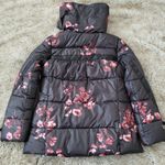 Karl Lagerfeld Paris Floral Print Puffer Jacket Size Small Photo 6
