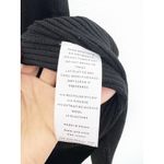 AYR The Vava Black Ribb Midi Dress Size XS Criss Cross Back Stretch Quiet Luxury Photo 5