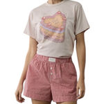 American Eagle  AE lounge plaid red boxer sleep shorts - large Photo 0