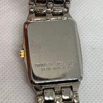 Capezio Copezio gold silver tone quartz watch 25mm case link bracelet 7.5” running Photo 6