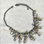 Loft  multi crystal bead statement necklace Photo 2