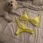 Gorgeous Yellow Scrunch Butt Bikini Photo 2